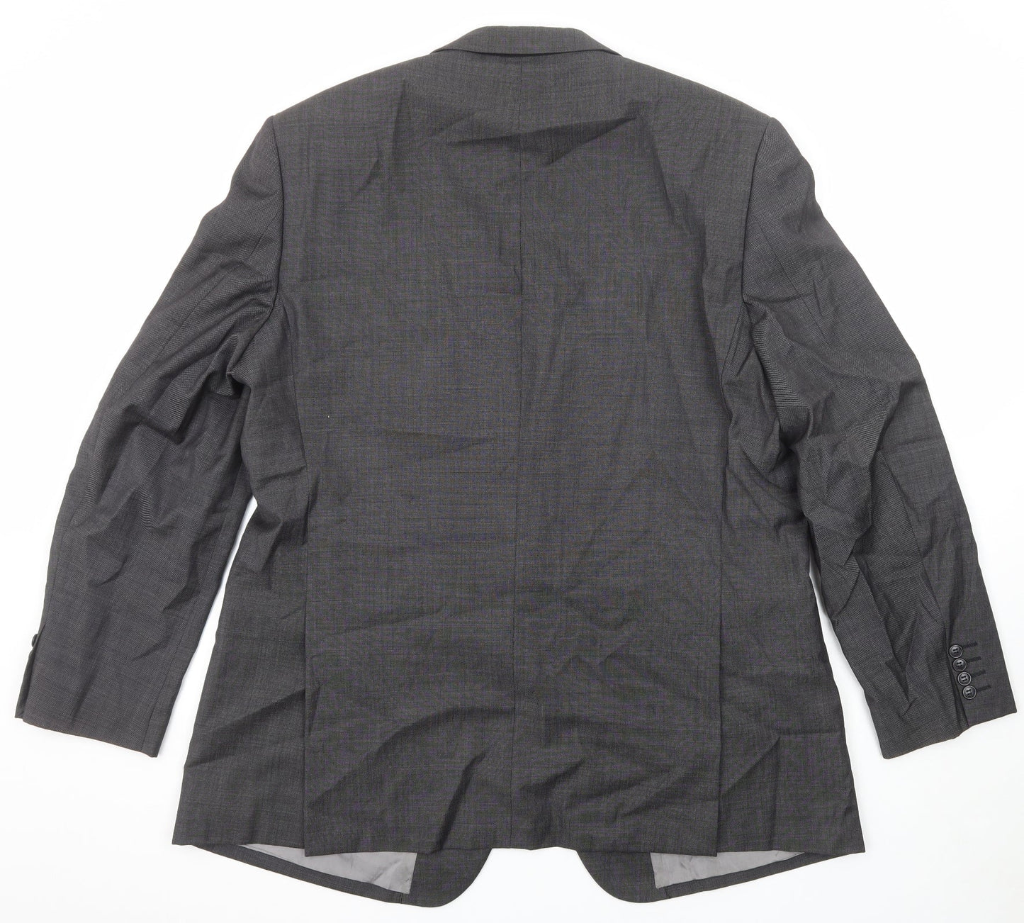 Marks and Spencer Mens Grey Wool Jacket Suit Jacket Size 46 Regular