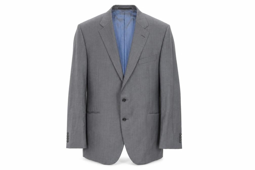 Marks & Spencer Mens Grey Wool Jacket Suit Jacket Size 44 Regular