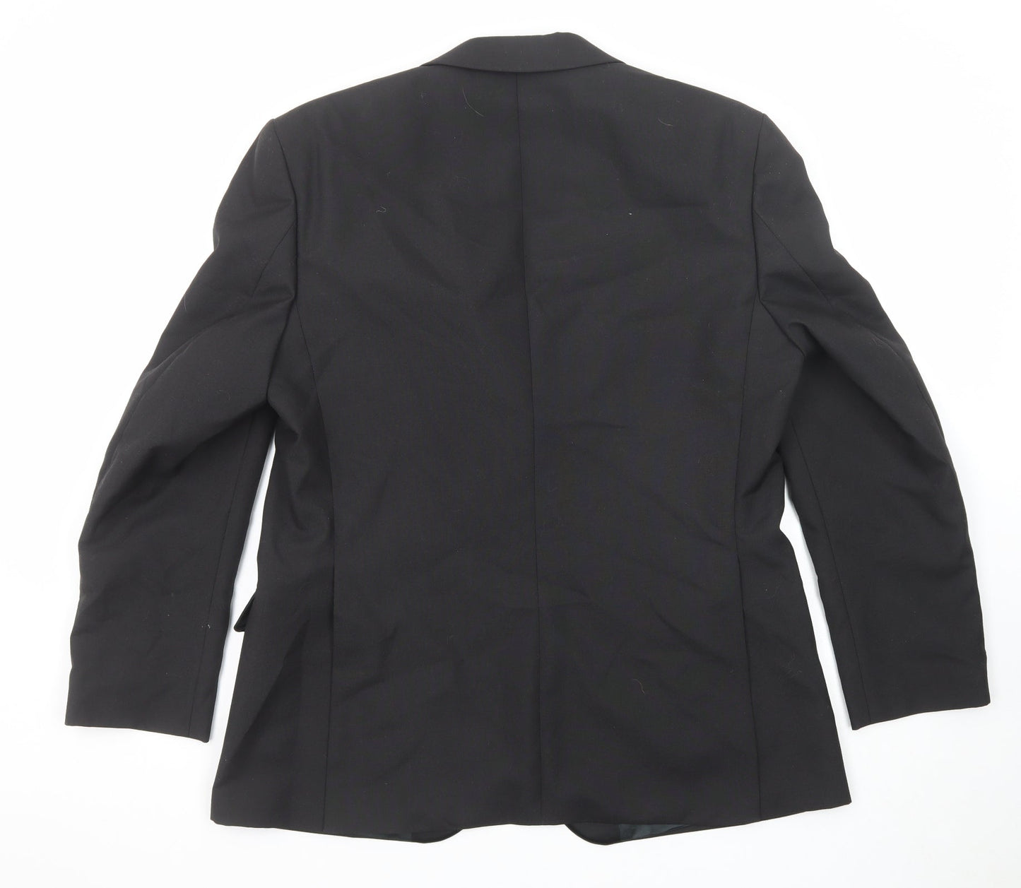 Skopes Mens Black Polyester Jacket Suit Jacket Size 42 Regular