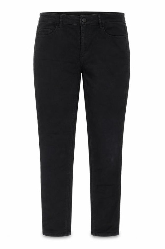 Country Road Womens Black Cotton Skinny Jeans Size 6 Slim Zip