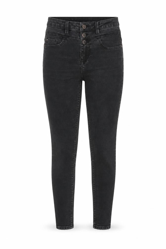 New Look Womens Grey Cotton Skinny Jeans Size 8 Slim Zip