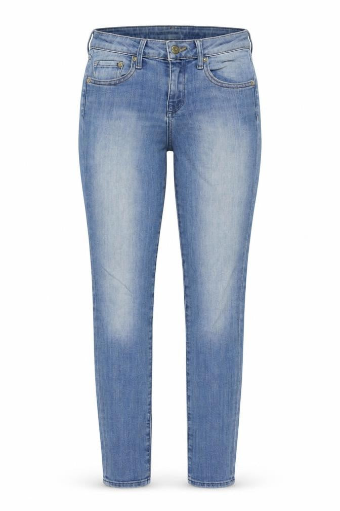 H&M Womens Blue Cotton Skinny Jeans Size 26 in L30 in Regular Button