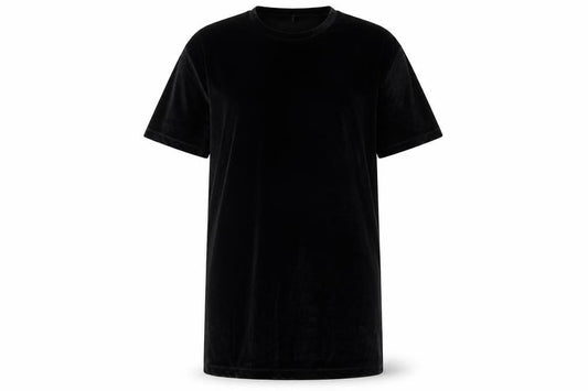 ASOS Womens Black Polyester T-Shirt Dress Size M Round Neck Pullover