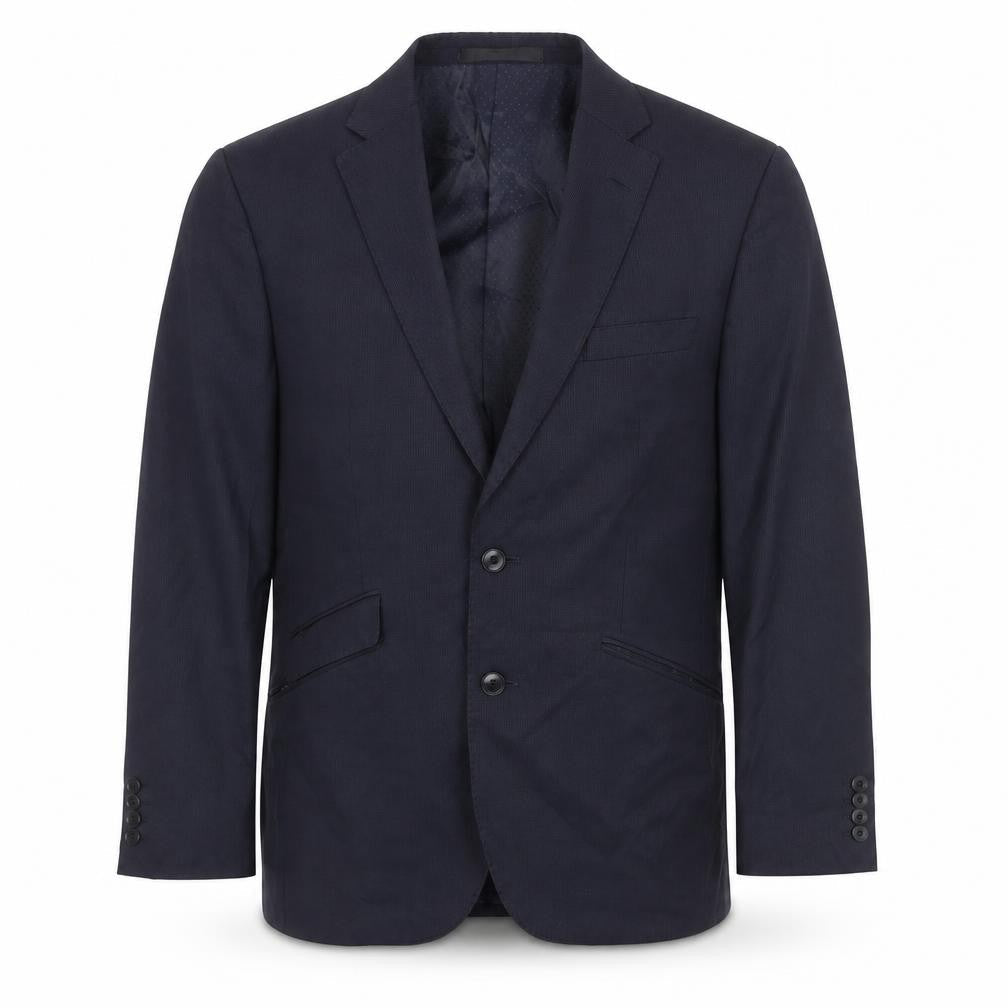 Autograph Mens Blue Polyester Jacket Suit Jacket Size 40 Regular