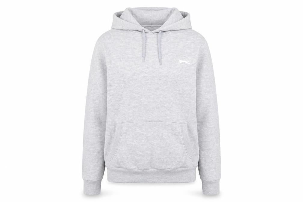 Slazenger Womens Grey Polyester Pullover Hoodie Size XS Pullover