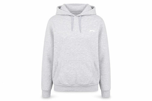 Slazenger Womens Grey Polyester Pullover Hoodie Size XS Pullover