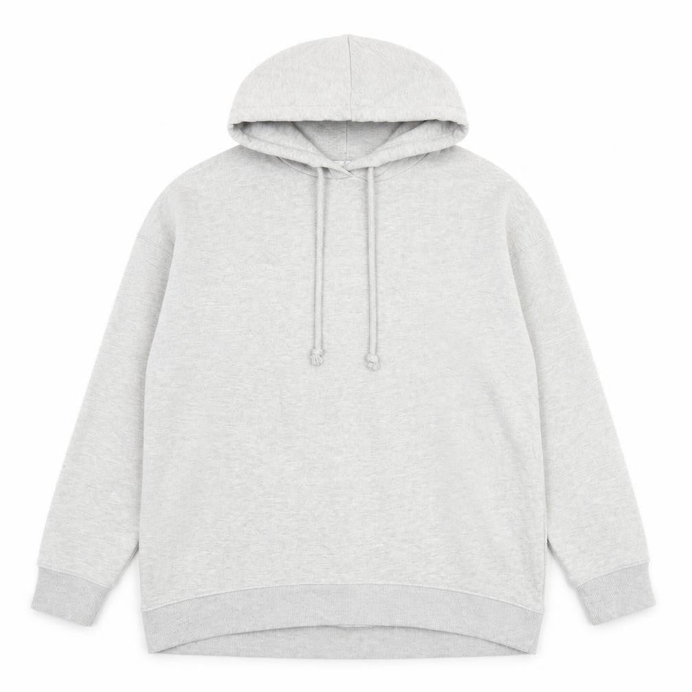 Very Womens Grey Cotton Pullover Hoodie Size 14 Pullover