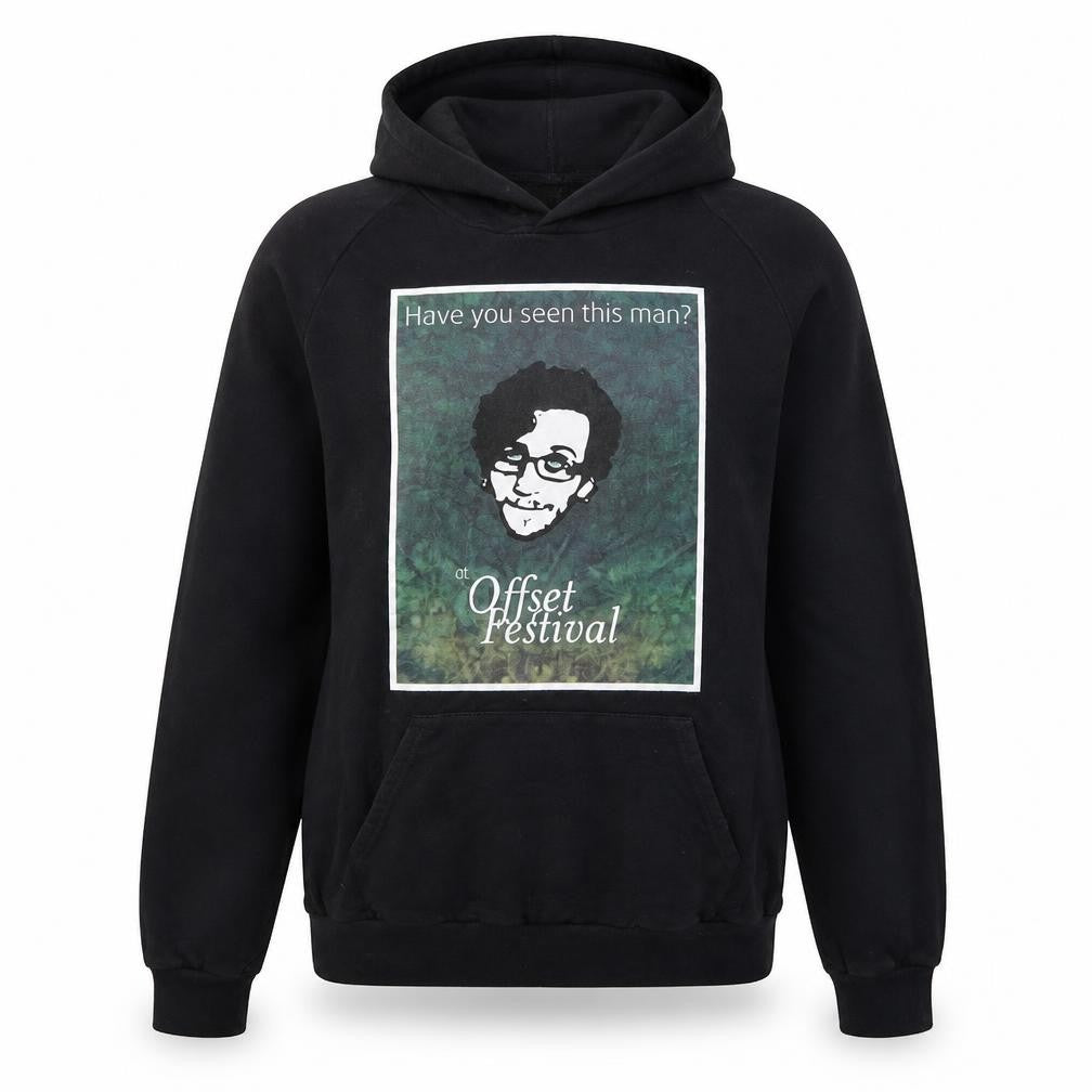 American Apparel Womens Black 100% Cotton Pullover Hoodie Size S Pullover