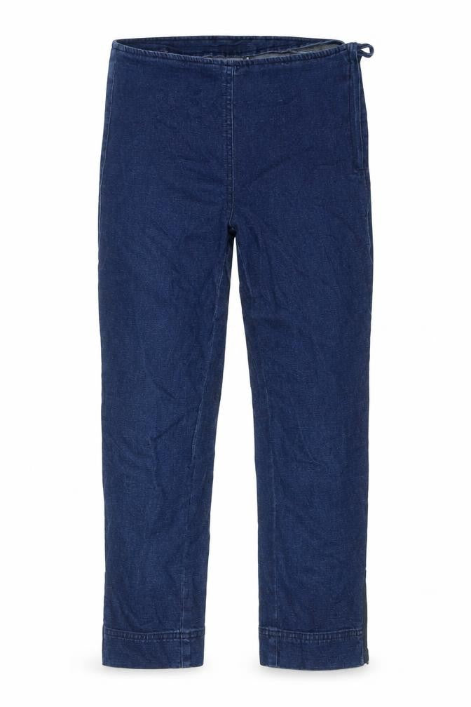 Fransa Womens Blue Cotton Straight Jeans Size S Regular Zip - Ankle Zip