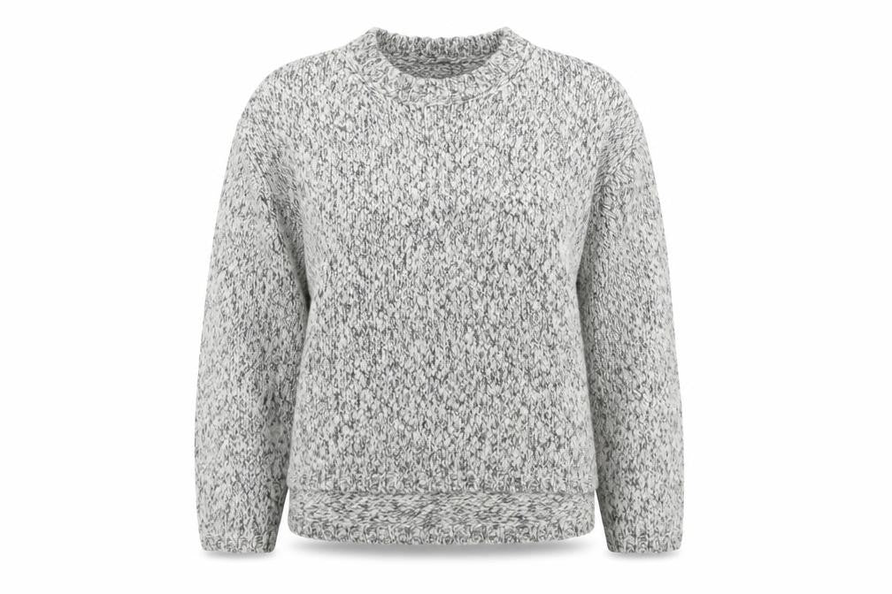 Marks & Spencer Womens Beige Round Neck Polyester Pullover Jumper Size L