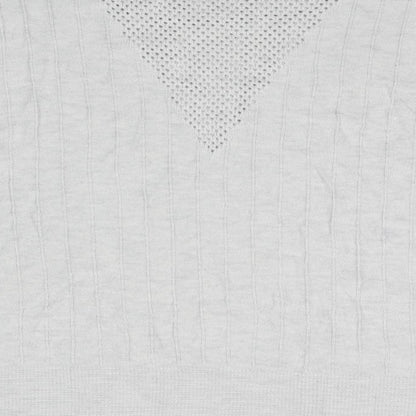 Maison De Nimes Womens Grey Round Neck Viscose Pullover Jumper Size L