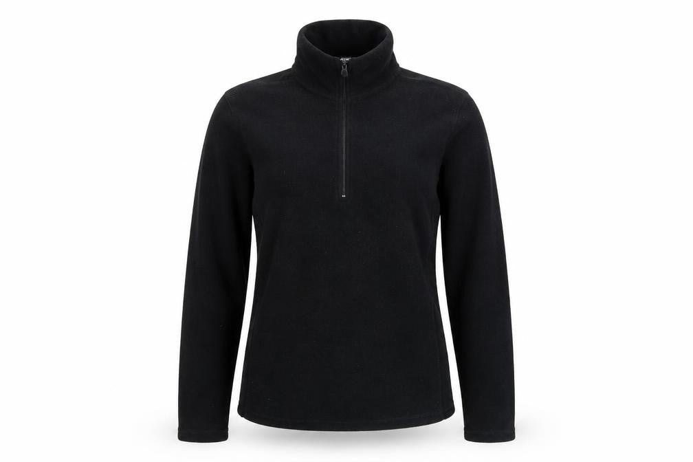 Gap Womens Black Polyester Pullover Sweatshirt Size S Zip