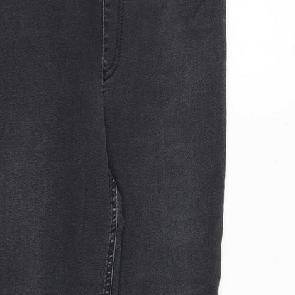Marks & Spencer Womens Grey Cotton Jegging Jeans Size 10 Regular
