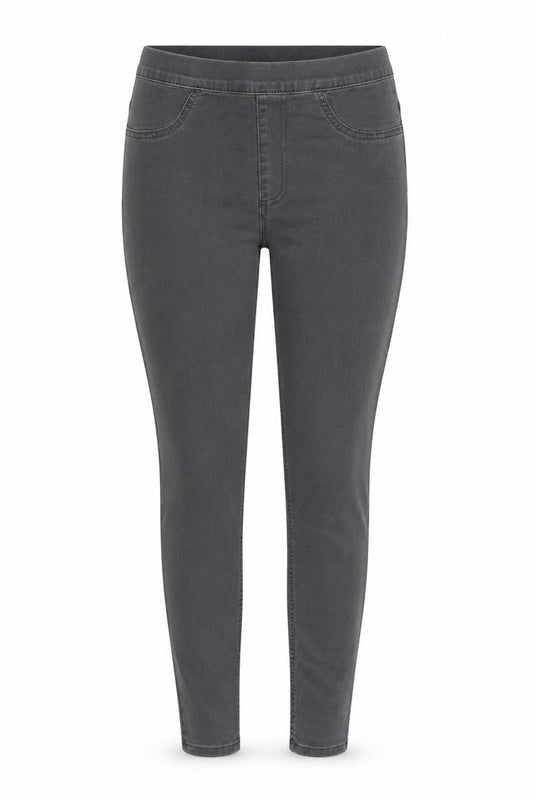 Marks & Spencer Womens Grey Cotton Jegging Jeans Size 10 Regular