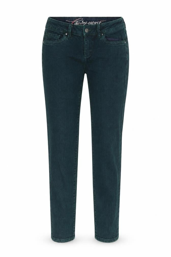 EDC Womens Green Cotton Skinny Jeans Size 28 in L32 in Regular Zip
