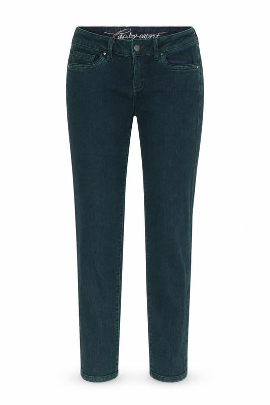 EDC Womens Green Cotton Skinny Jeans Size 28 in L32 in Regular Zip