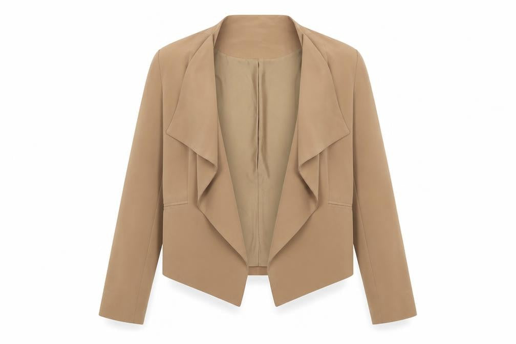 New Look Womens Brown Jacket Blazer Size 8