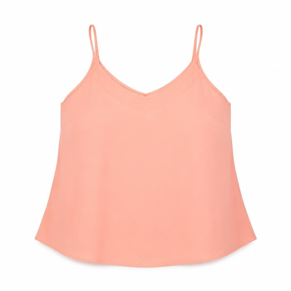 Very Womens Pink Polyester Camisole Tank Size 20 V-Neck