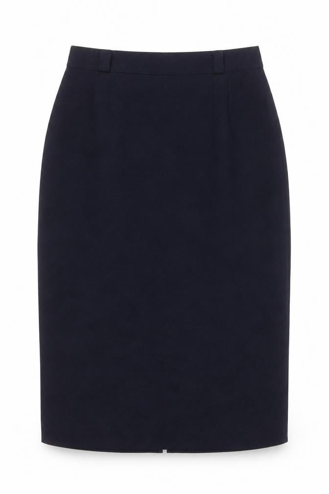 Gerry Weber Womens Blue Polyester Straight & Pencil Skirt Size 10 Zip