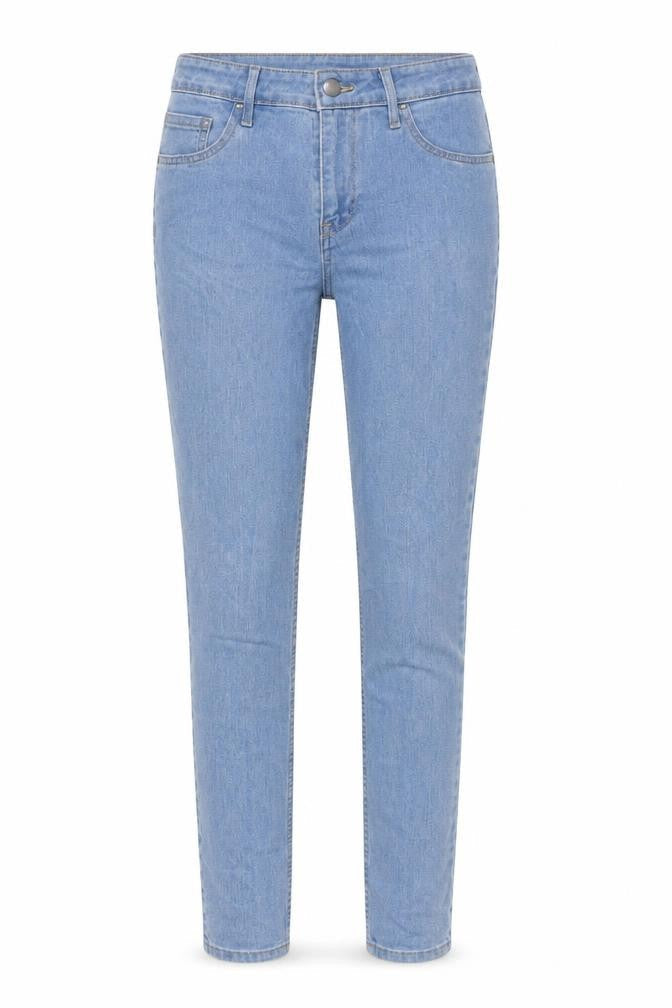 H&M Womens Blue Cotton Skinny Jeans Size 28 in Regular Zip