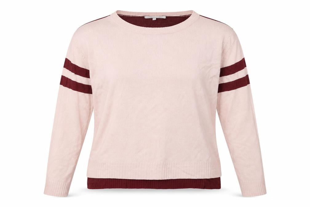NEXT Womens Pink Round Neck Acrylic Pullover Jumper Size S
