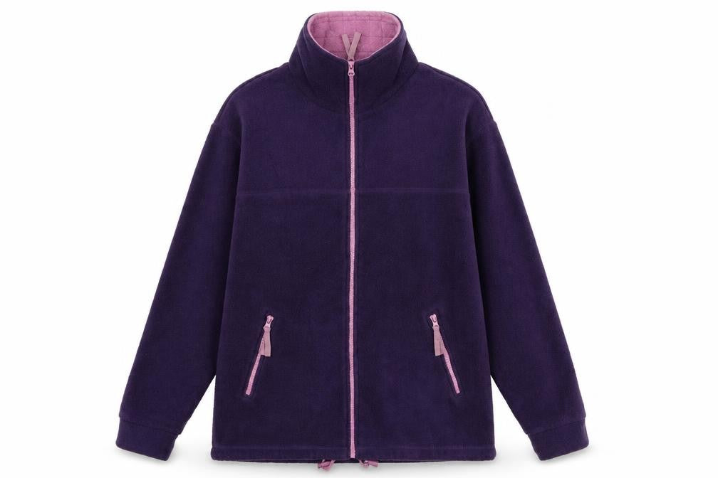 Bonmarché Womens Purple Jacket Size S Zip