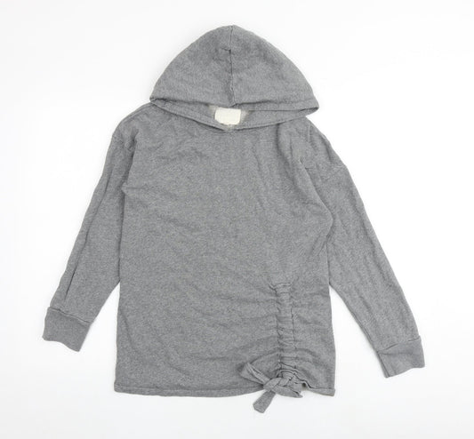 NEXT Womens Grey Chlorofibre Pullover Hoodie Size XS Pullover