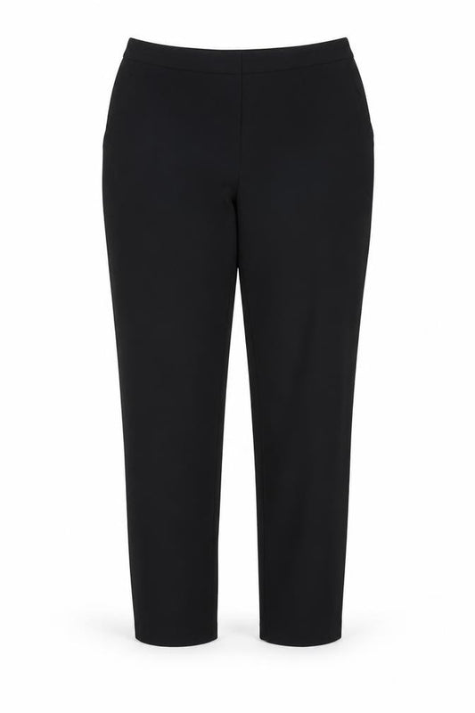 ASOS Womens Black Polyester Trousers Size 12 Regular Zip