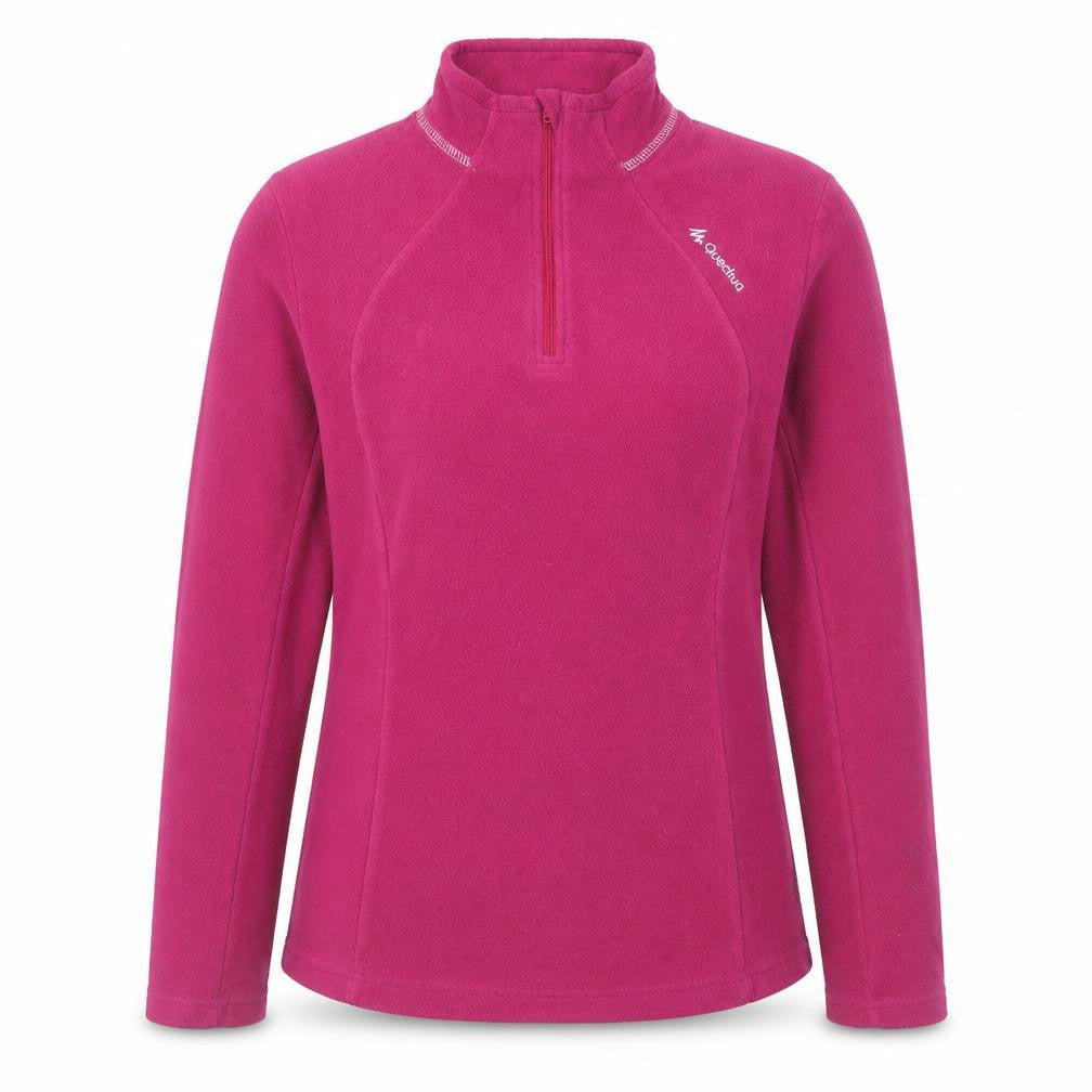 Quechua Womens Pink Polyester Pullover Sweatshirt Size M Pullover