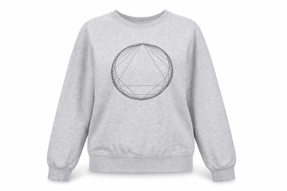 The one and the other Womens Blue Cotton Pullover Sweatshirt Size M Pullover