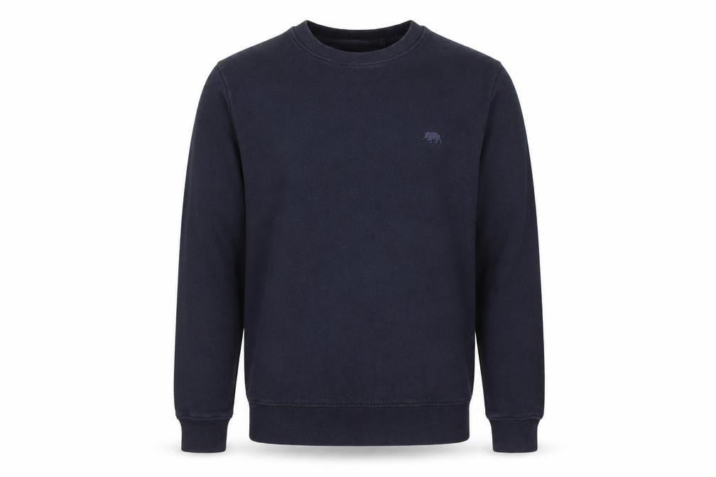 Ridge & Co Mens Blue Cotton Pullover Sweatshirt Size M
