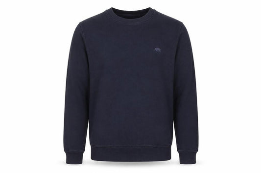 Ridge & Co Mens Blue Cotton Pullover Sweatshirt Size M