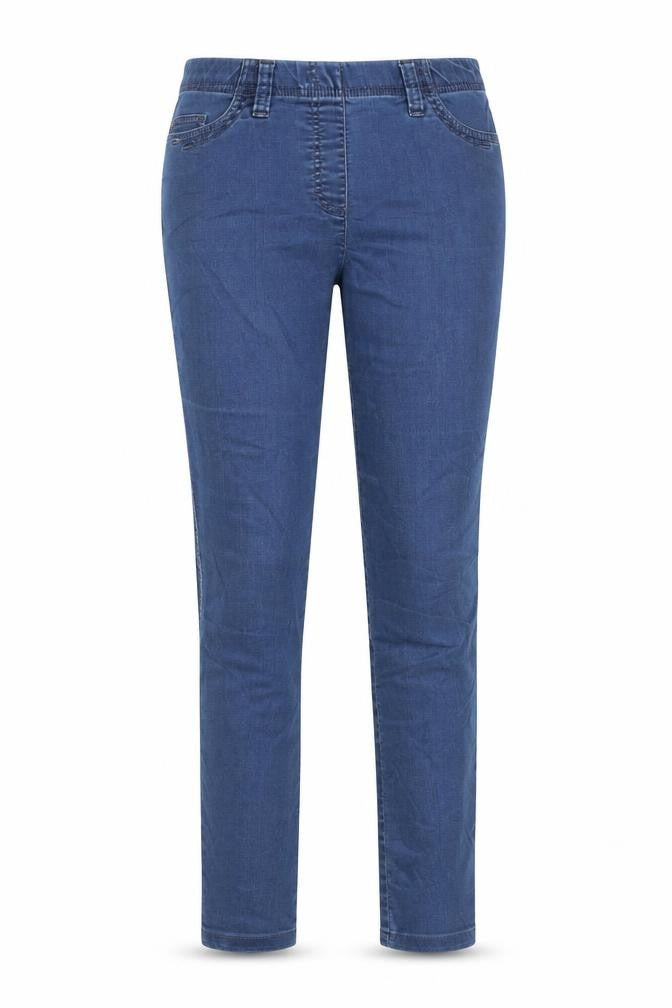 Michelle Magic Womens Blue Cotton Jegging Jeans Size 8 Regular