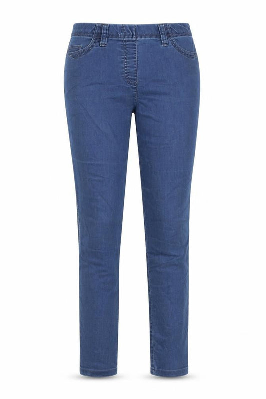 Michelle Magic Womens Blue Cotton Jegging Jeans Size 8 Regular