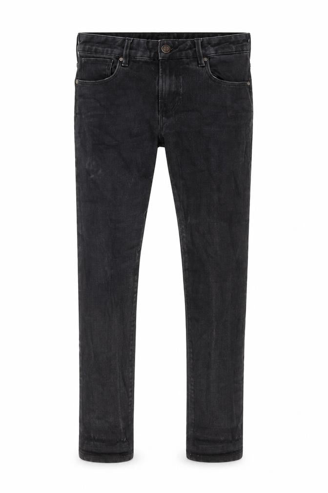 Scotch & Soda Mens Black Cotton Skinny Jeans Size 30 in L32 in Regular Zip