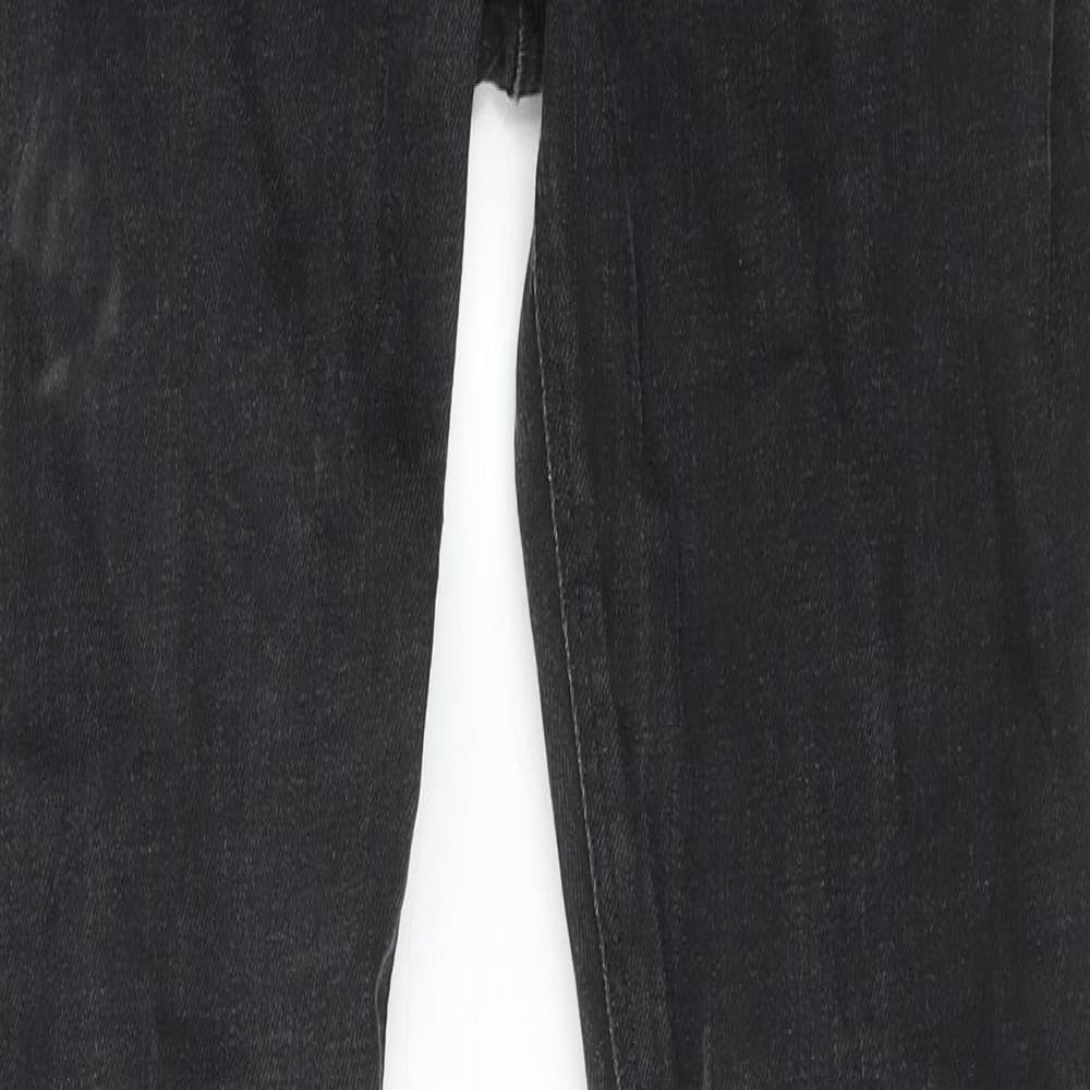 Scotch & Soda Mens Black Cotton Skinny Jeans Size 30 in L32 in Regular Zip
