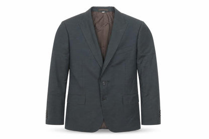 Front view of Autograph men’s grey wool jacket suit jacket, size 44, regular
