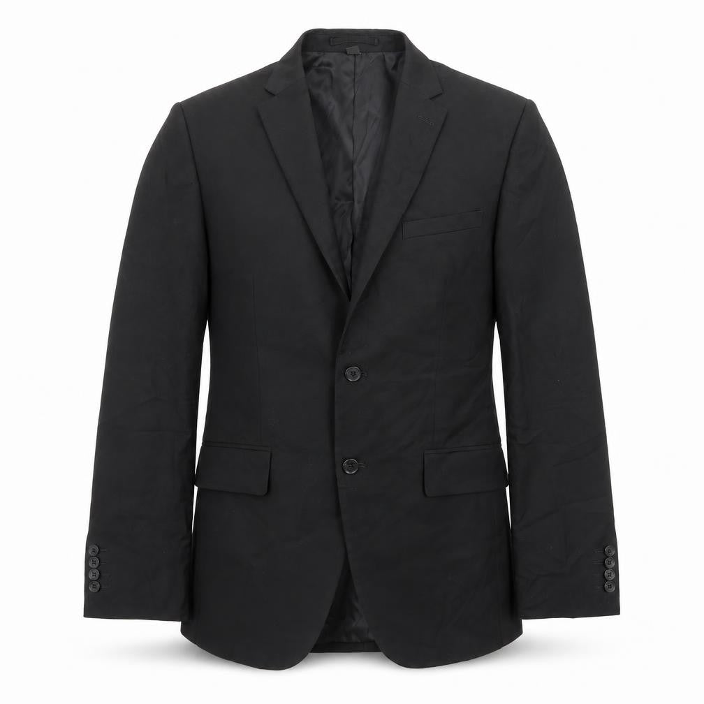 Marks & Spencer Mens Black Polyester Jacket Suit Jacket Size 40 Regular