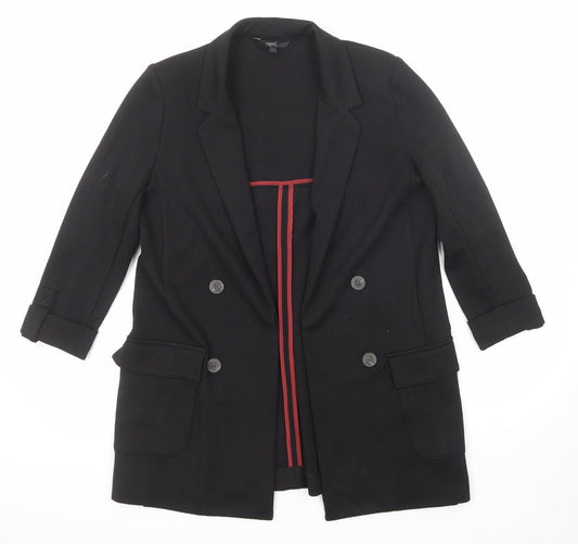NEXT Womens Black Jacket Blazer Size 8