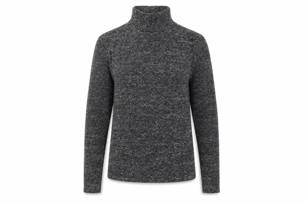 ASOS Womens Grey Polyester Basic Blouse Size 8 High Neck