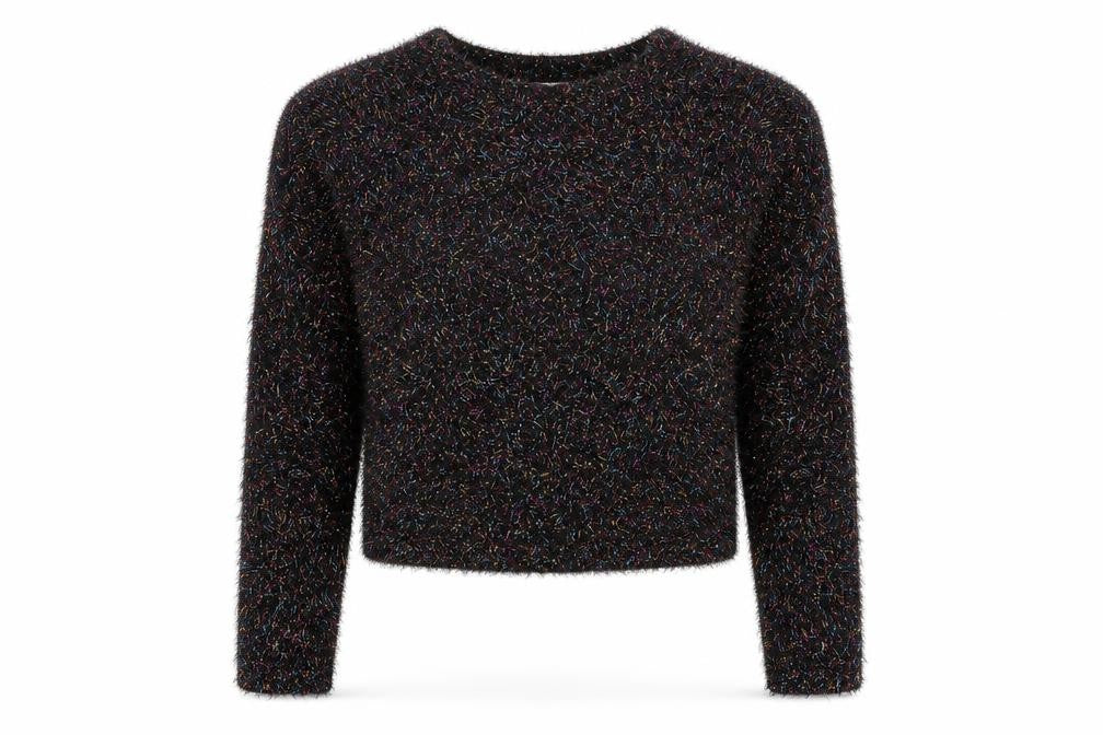 H&M Womens Multicoloured Round Neck Polyester Pullover Jumper Size XS