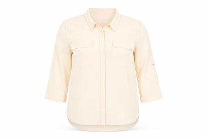 Dorothy Perkins Womens Pink Polyester Basic Button-Up Size 14 Collared