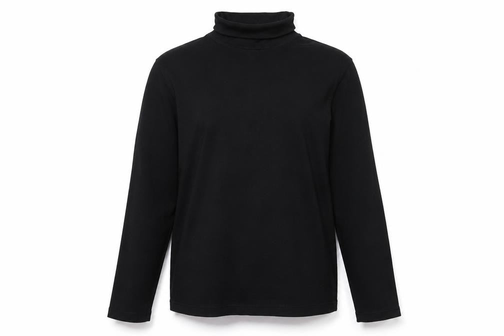 BHS Womens Black Cotton Pullover Sweatshirt Size L Pullover