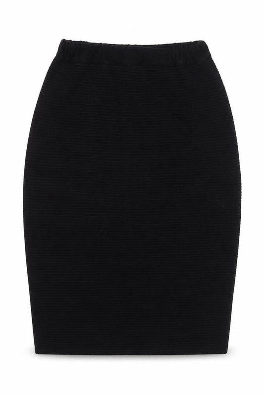 Giorgio Womens Black Acrylic Straight & Pencil Skirt Size M