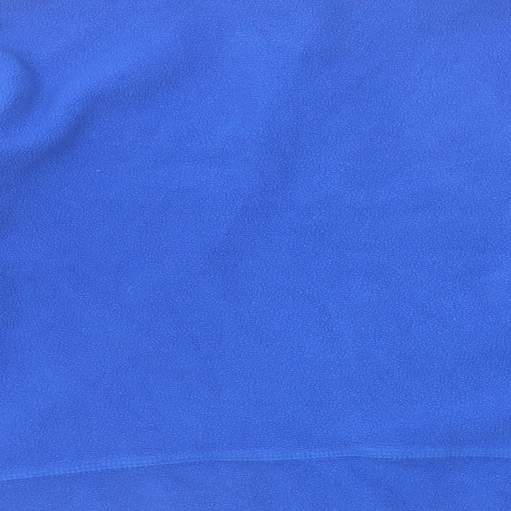 Starter Boys Blue Polyester Pullover Sweatshirt Size M Zip