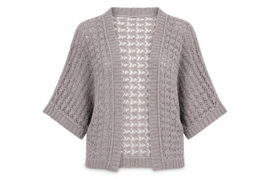 Wallis Womens Brown V-Neck Acrylic Cardigan Jumper Size S