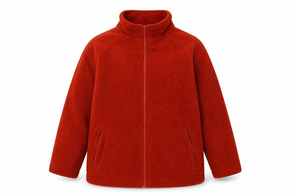 Exe Collection Womens Orange Jacket Size S Zip