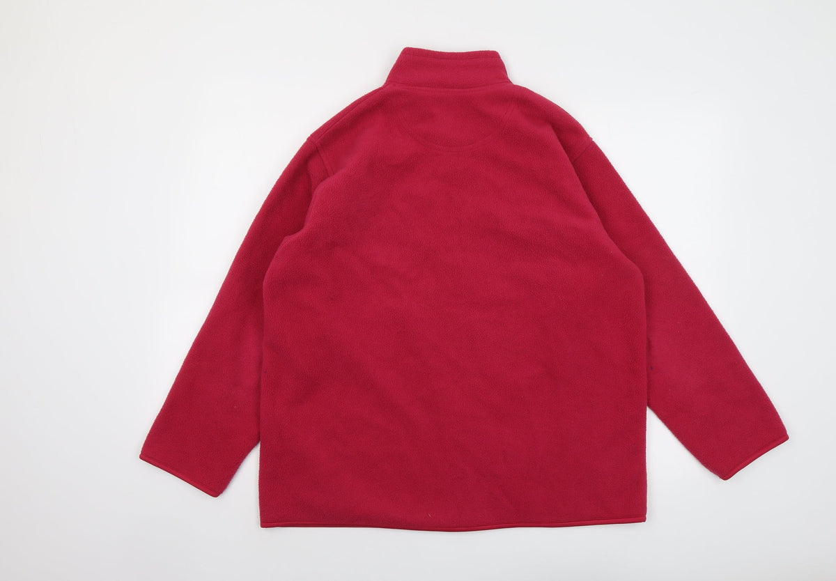 EWM Womens Pink Jacket Size 14 Zip