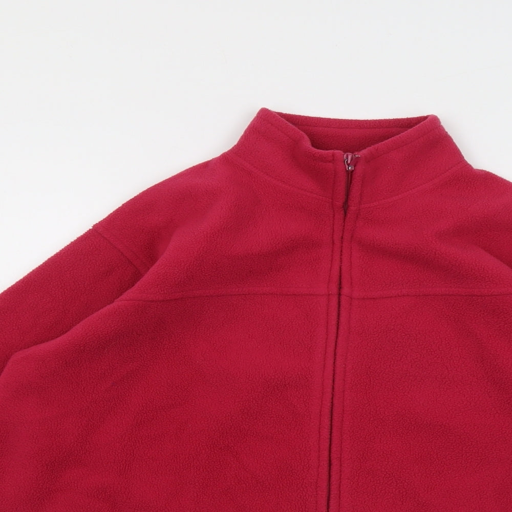 EWM Womens Pink Jacket Size 14 Zip