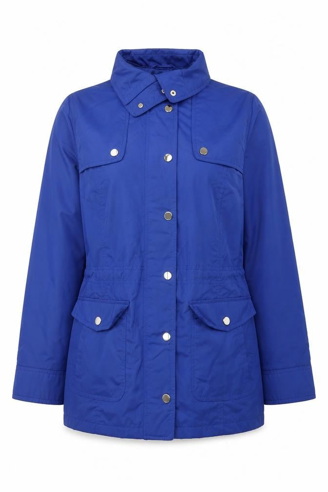 Classic Womens Blue Jacket Size 12 Zip
